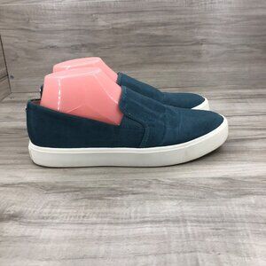 Sam Edelman Shoes Women's 8.5 Elton Teal Slip on Sneakers